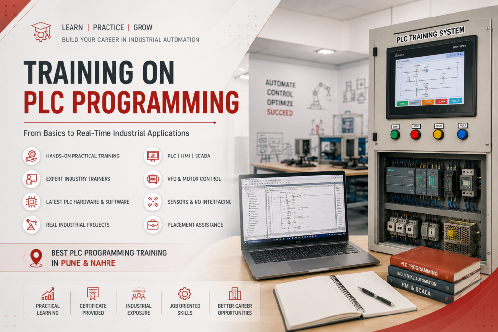PLC Programming Training in Pune and Narhe: Learn Industrial Automation with Practical Skills