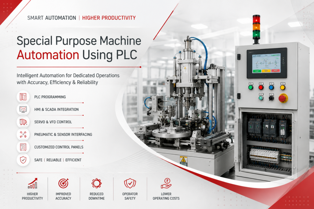 Special Purpose Machine Automation Using PLC: Improving Manufacturing Efficiency